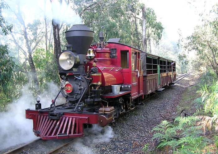 Vintage Loco Steam Train Railway Journey Holiday Relaxation